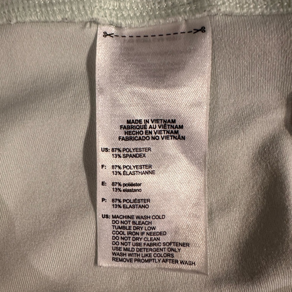 Adidas Mint Green Quarter-Zip Pullover - Picture 5 of 10